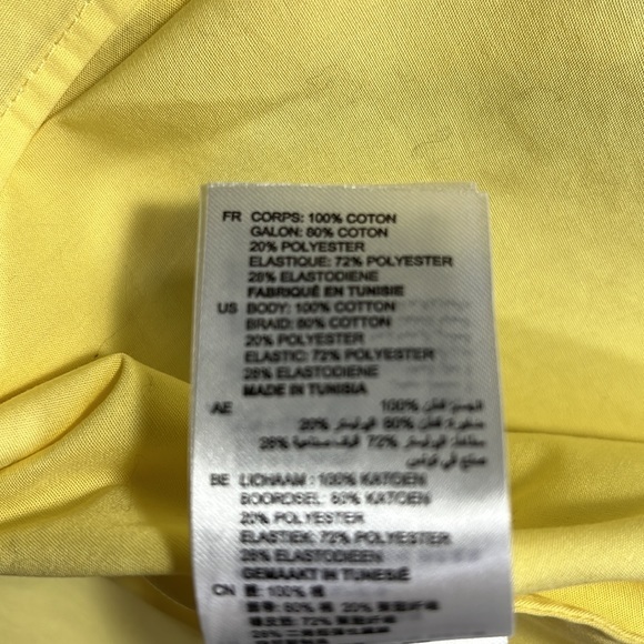 Sandro Embroidered Cold Shoulder Top✨ - Picture 10 of 11